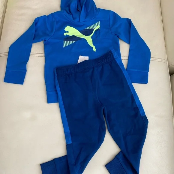 Puma active pants top hoodie set - Picture 1 of 3